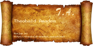 Theobald Amadea névjegykártya